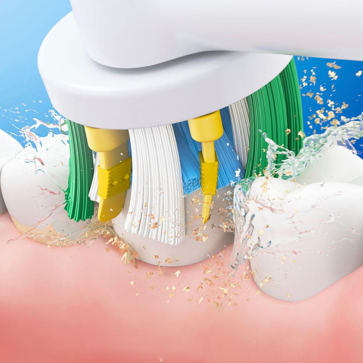 ORAL B Floss Actn Dp Cln (R) Wht 4pk