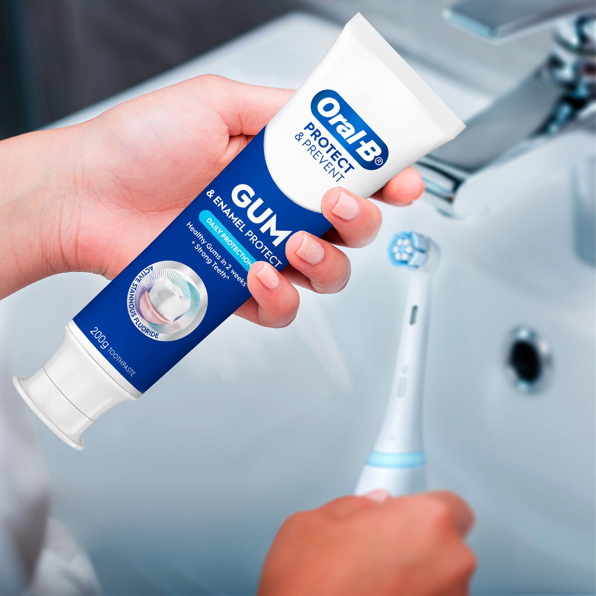 Oral-B G&E Protect Cln T/P 200g