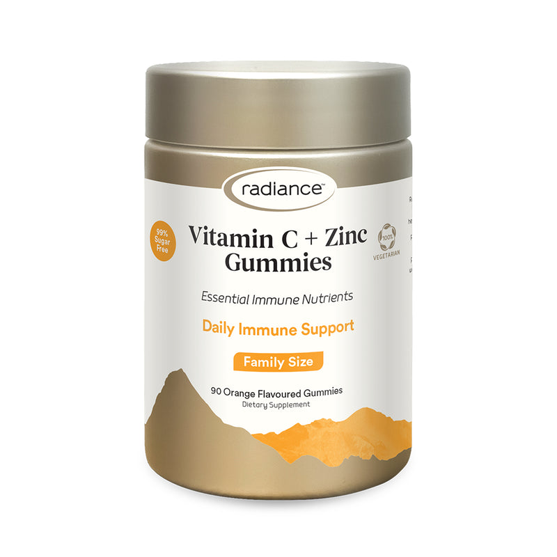 Radiance Vitamin C + Zinc Adult Gummies 90 Pack