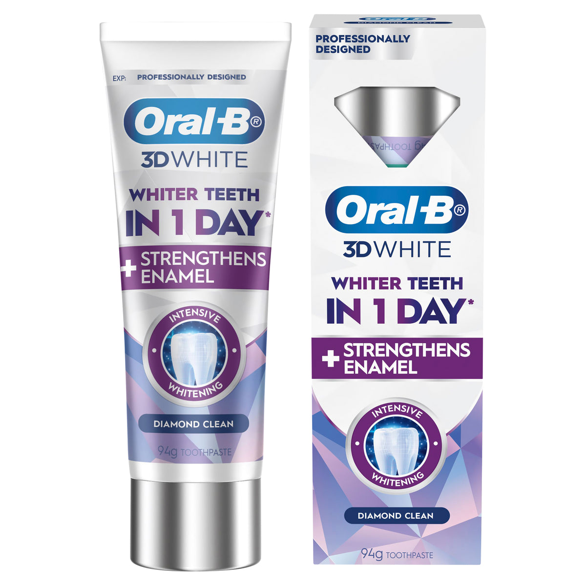 Oral-B 3D Int Whtn Dmnd Cln T/P 95g