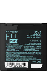 Maybelline Fit Me Pressed Powder Matte & Poreless Natural Beige C