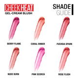 Maybelline Cheek Heat Gel Cream Blush - Pink Scorch