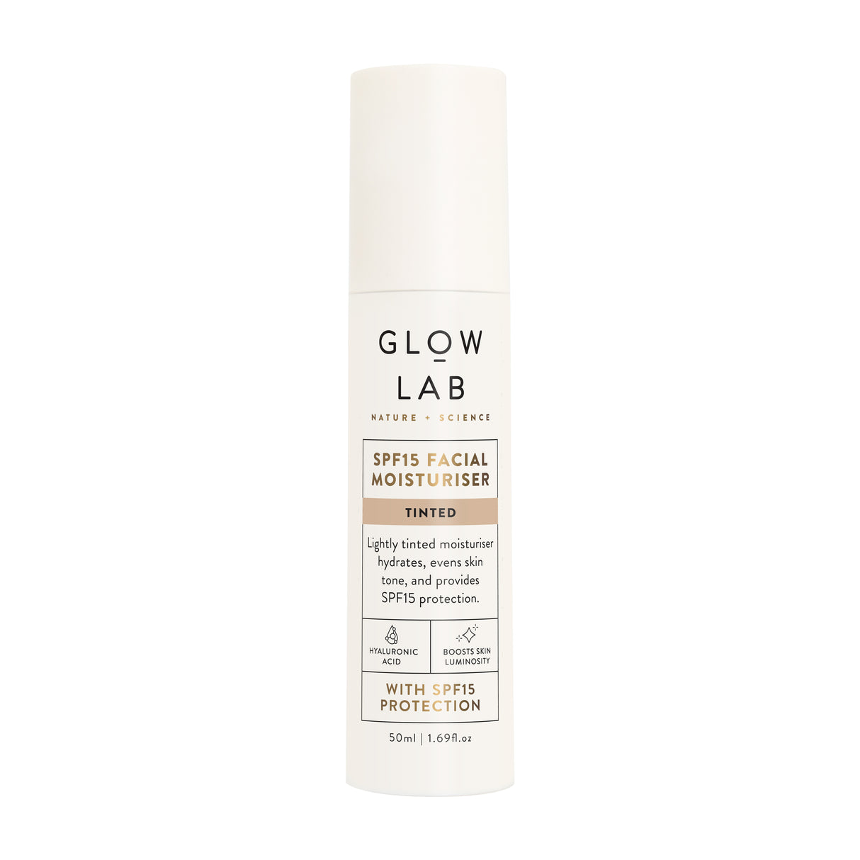 GLOW LAB Tinted Moisturiser SPF15 50ml