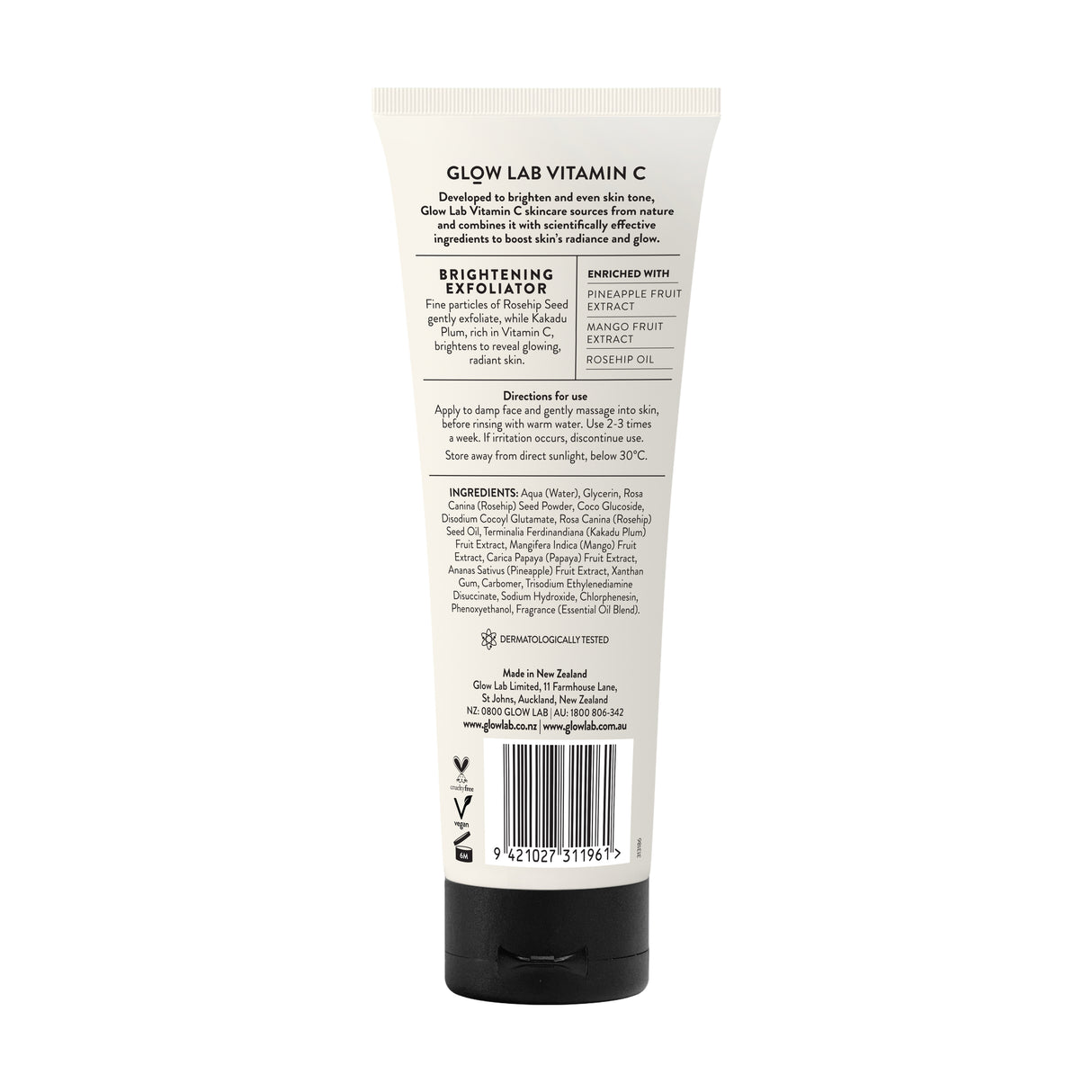 Glow Lab Brightening Exfoliator 100ml