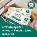 GAIA Natural Baby Water + Ceramides Biodegradable Wipes 20pk