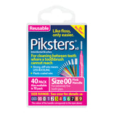 Piksters Interdental Brushes Size 00 Pink 40pk