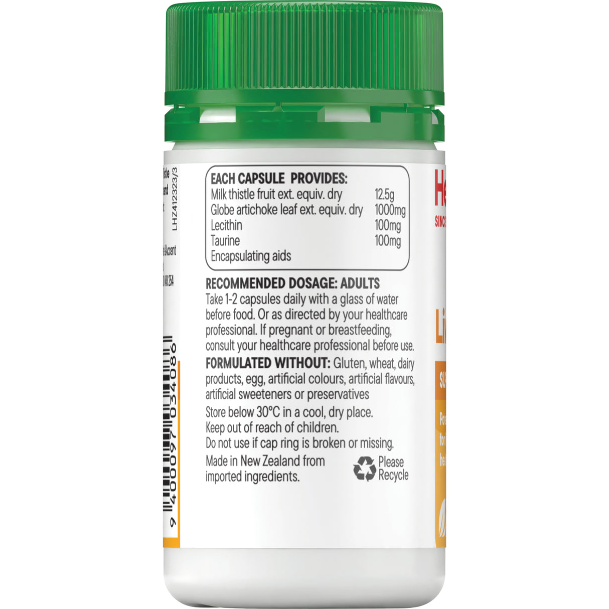 Healtheries Liver Detox Capsules 30s