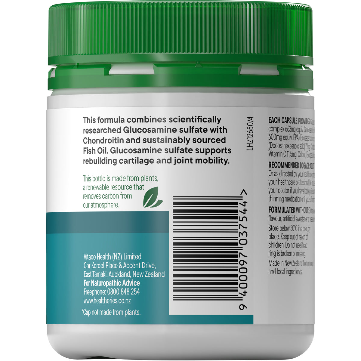 Healtheries Jointex Triple Action Glucosamine, Omega & Chondroitin 60 Capsules