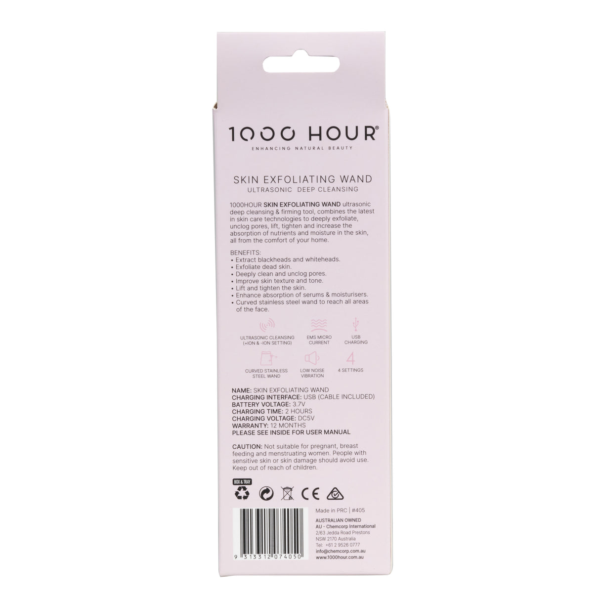 1000HOUR Skin Exfoliating Wand