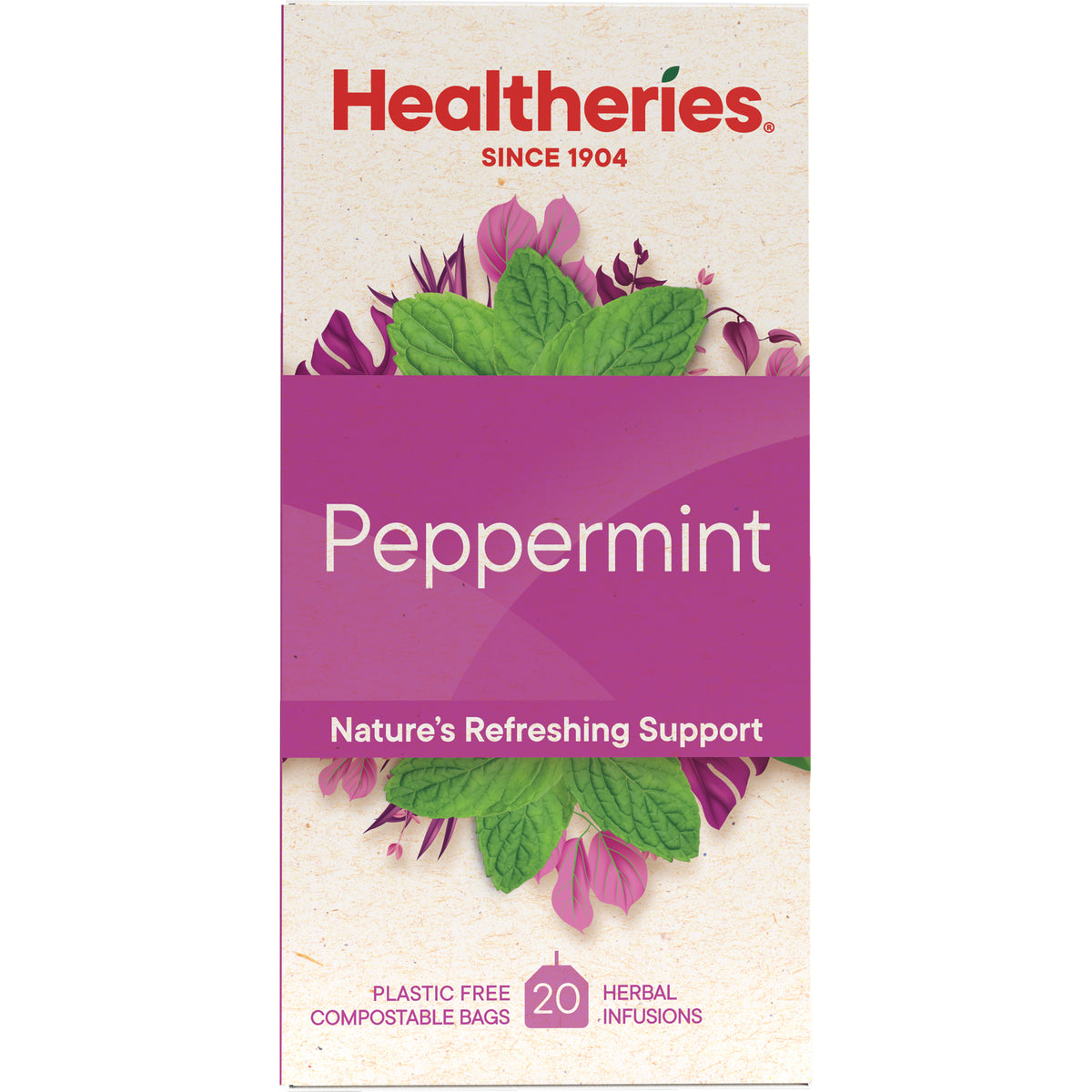 Healtheries Peppermint Tea 20s