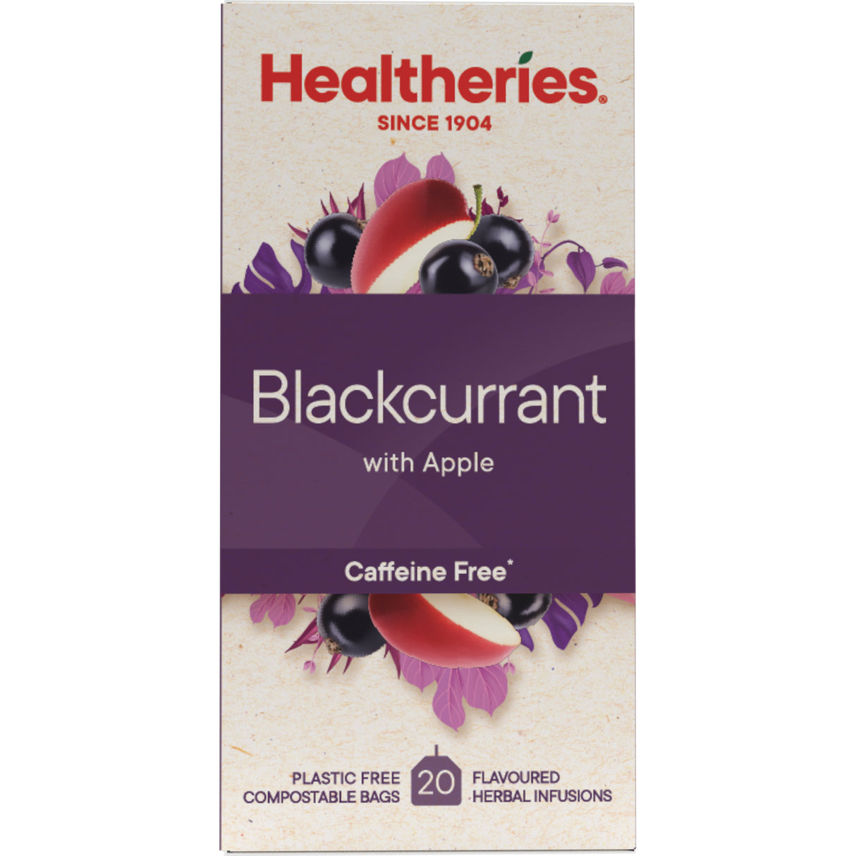 Healtheries Blackcurrant Tea 20 Pack