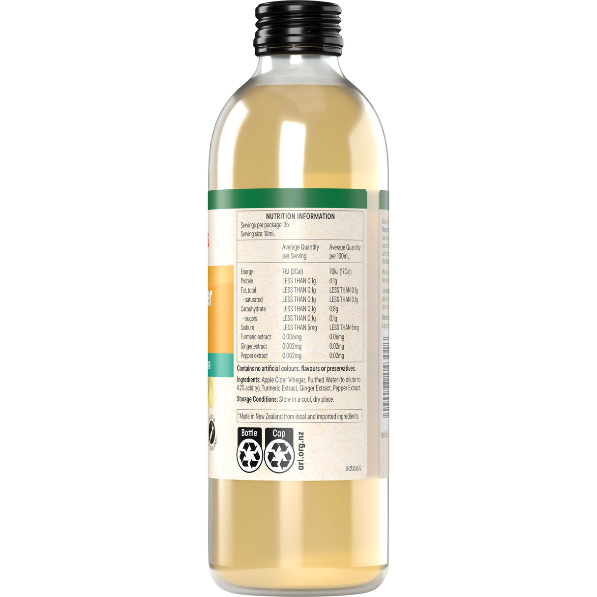 Healtheries Apple Cider Vinegar with Turmeric & Ginger