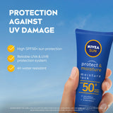 NIVEA Protect & Moisture Moisture Lock SPF 50+ Sunscreen Lotion 100 mL