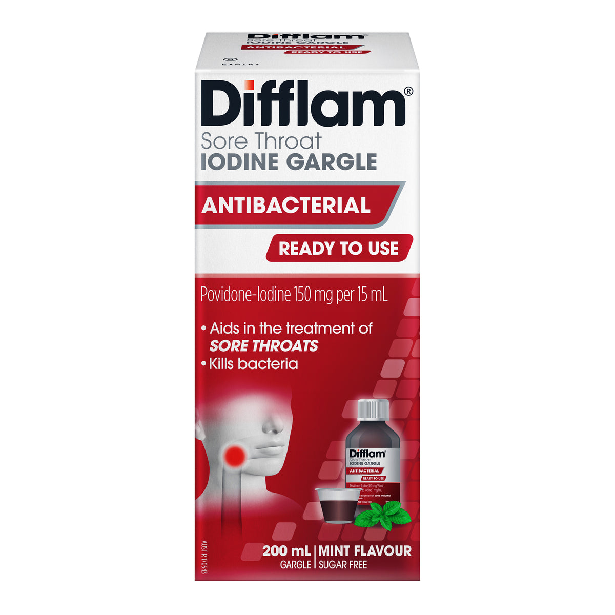 Difflam Sore Throat Gargle 200ml