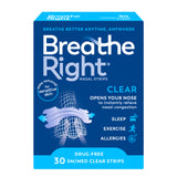 Breathe Right Nasal Strips Clear Small/Medium 30s