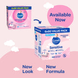 Curash Fragrance Free Baby Wipes 6x80 Pack