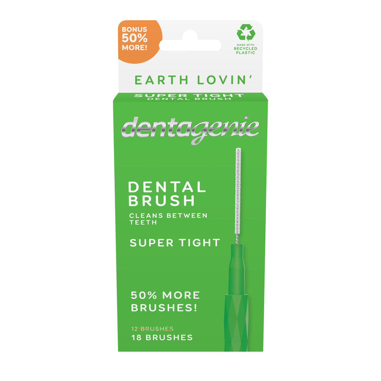 GO2 Dentagenie Brush S/Tight 12pk
