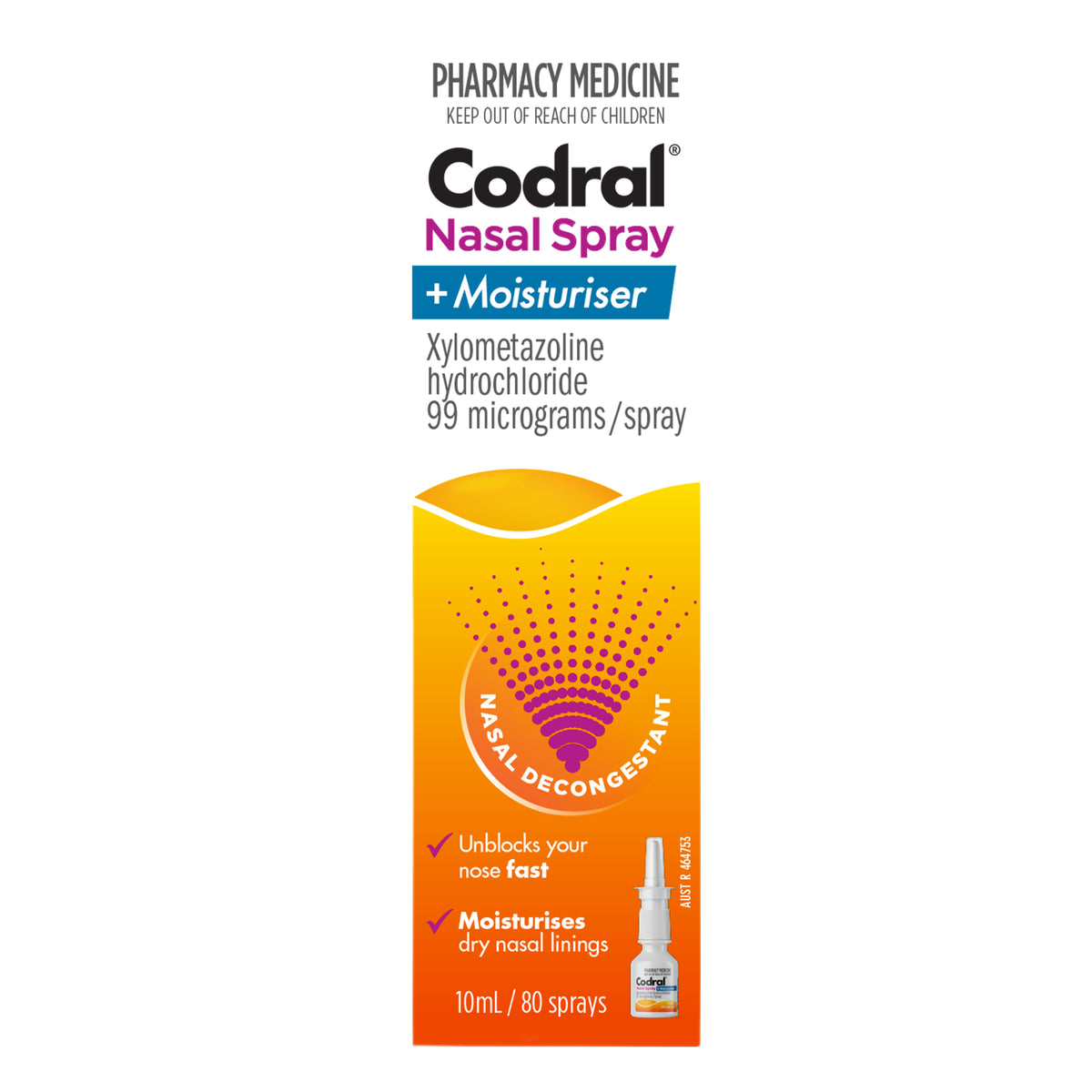 CODRAL Nasal Spray Xylo 10ml