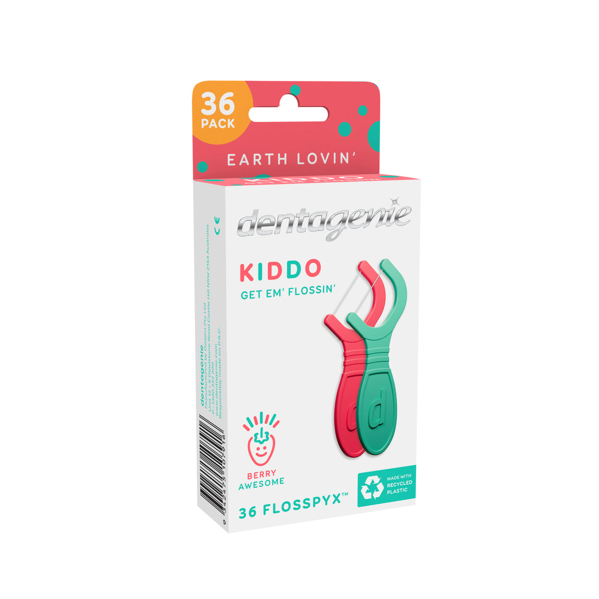 Go2 Dentagenie Kiddo Flossers 36pk