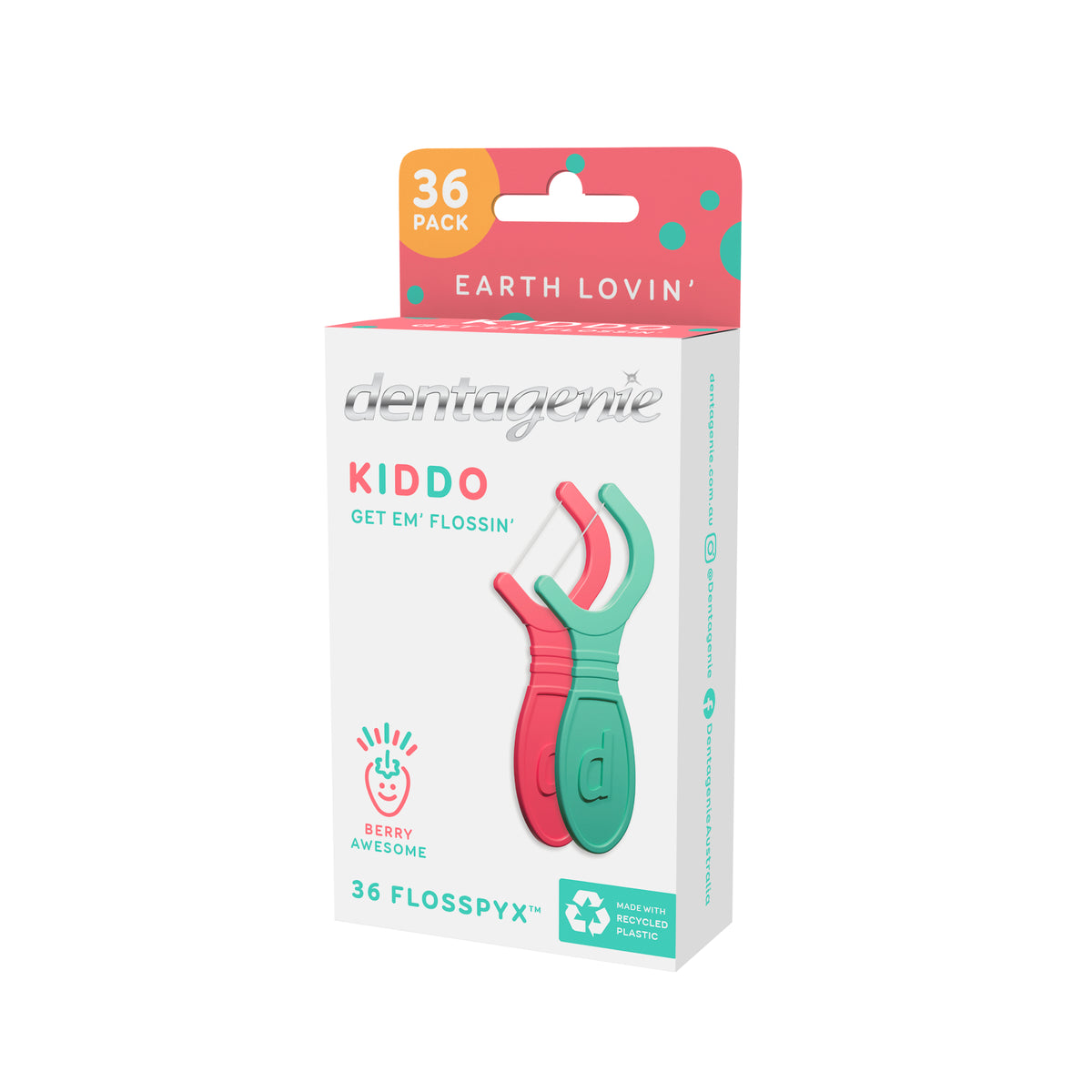 Go2 Dentagenie Kiddo Flossers 36pk
