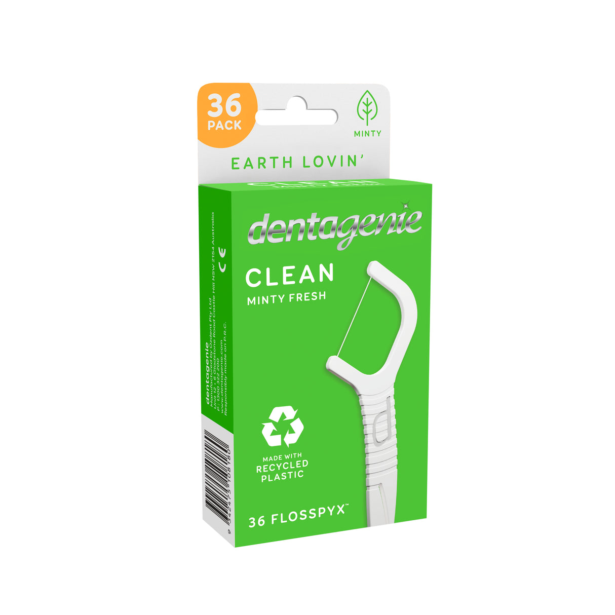 GO2 Dentagenie Fine Flosspyx 36pk