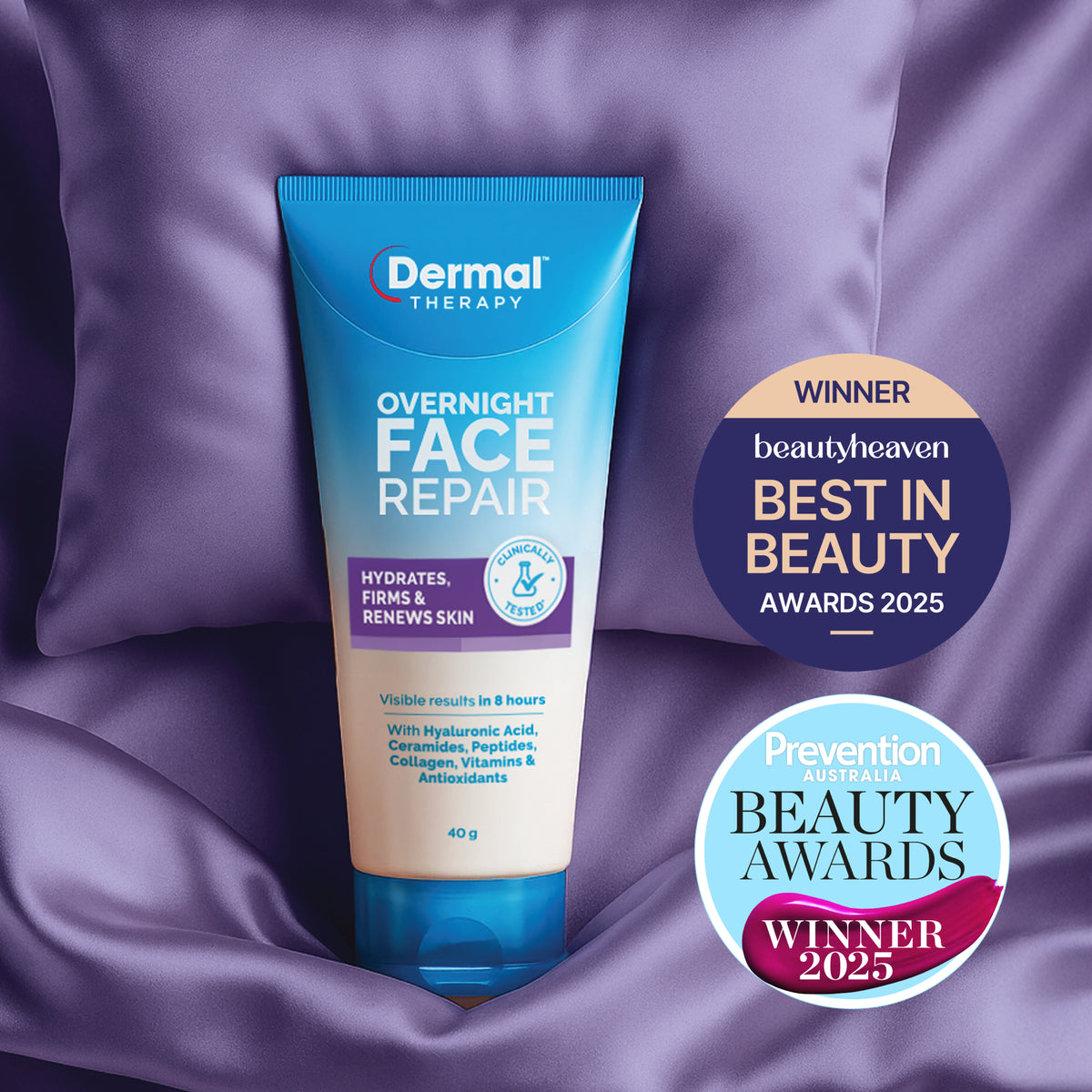 DERMAL THERAPY Overnight Face Repair 40g