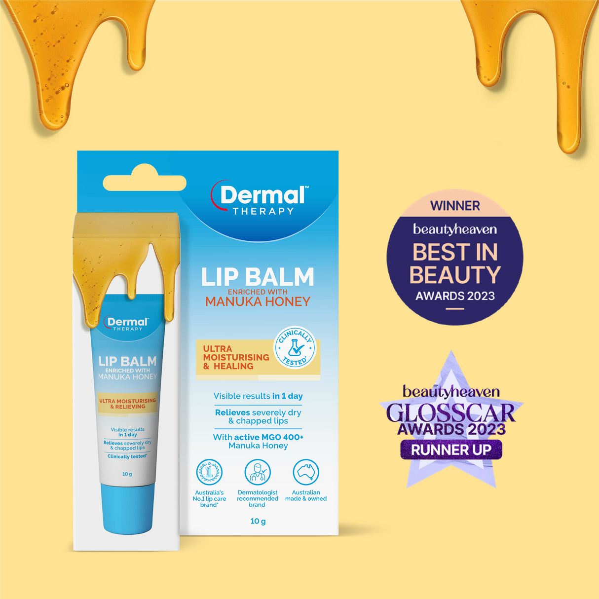 Dermal Therapy Lip Balm Manuka Honey
