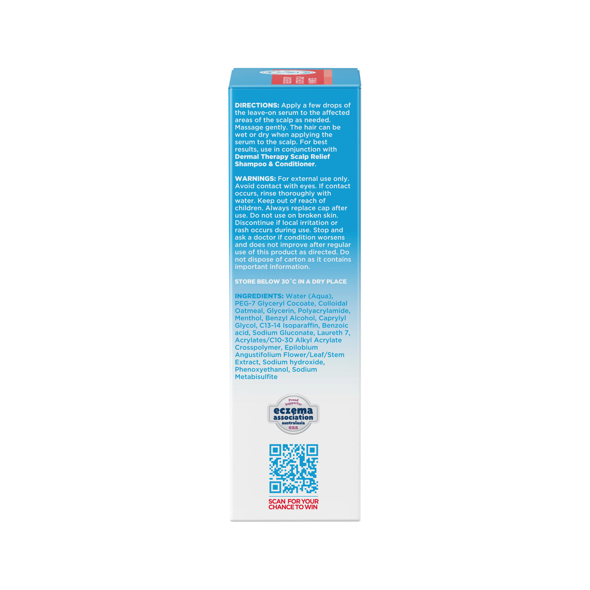 Dermal Therapy Itchy Scalp Relief Serum 60mL