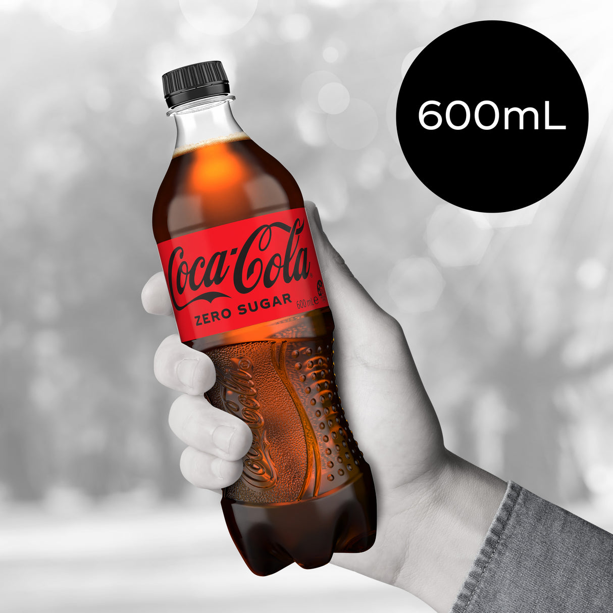 Coca-Cola Zero Sugar Soft Drink 600 mL