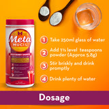 Metamucil Multi-Health Fibre with 100% Psyllium Natural Psyllium Wild Berry Smooth 72D