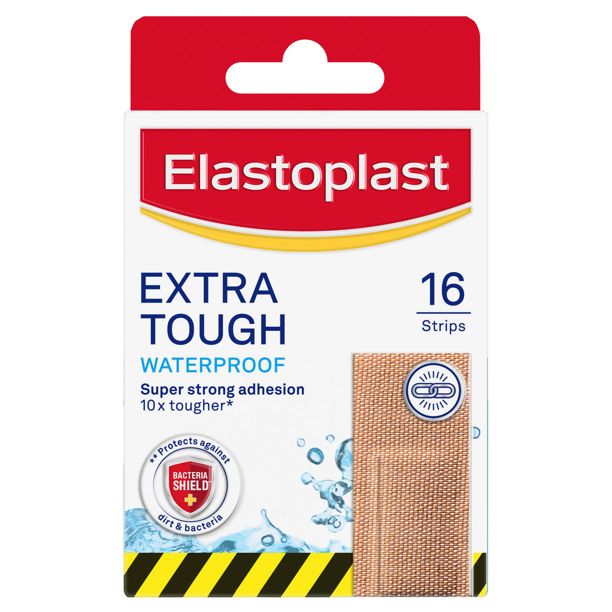 Elastoplast Extra Tough Waterproof 16 Pack