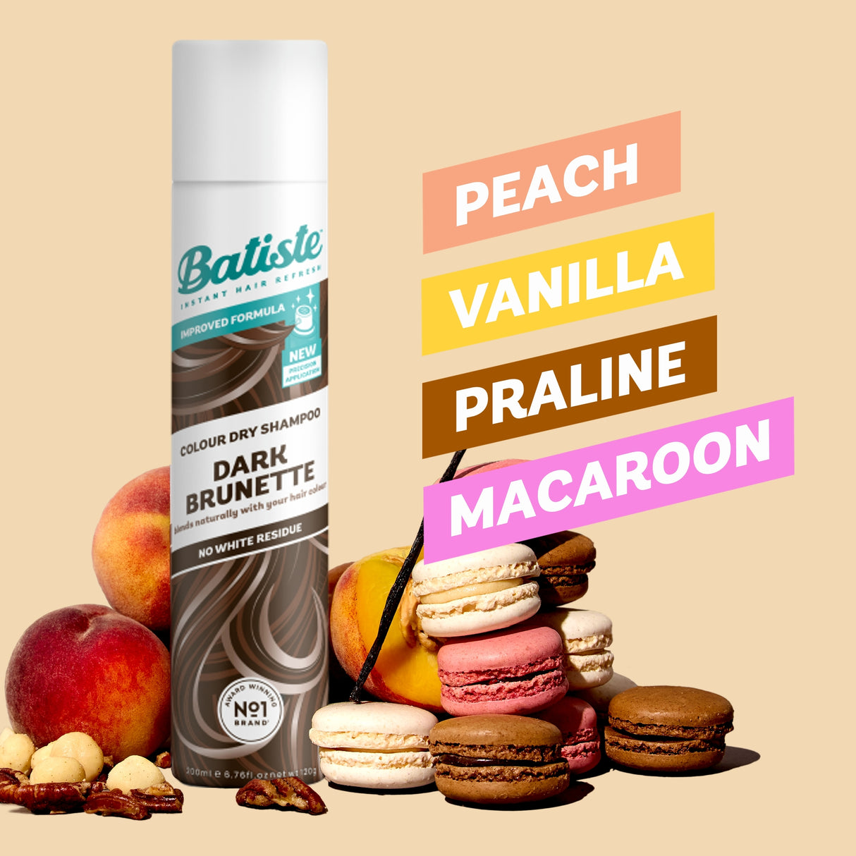 Batiste Dark Dry Shampoo 200mL