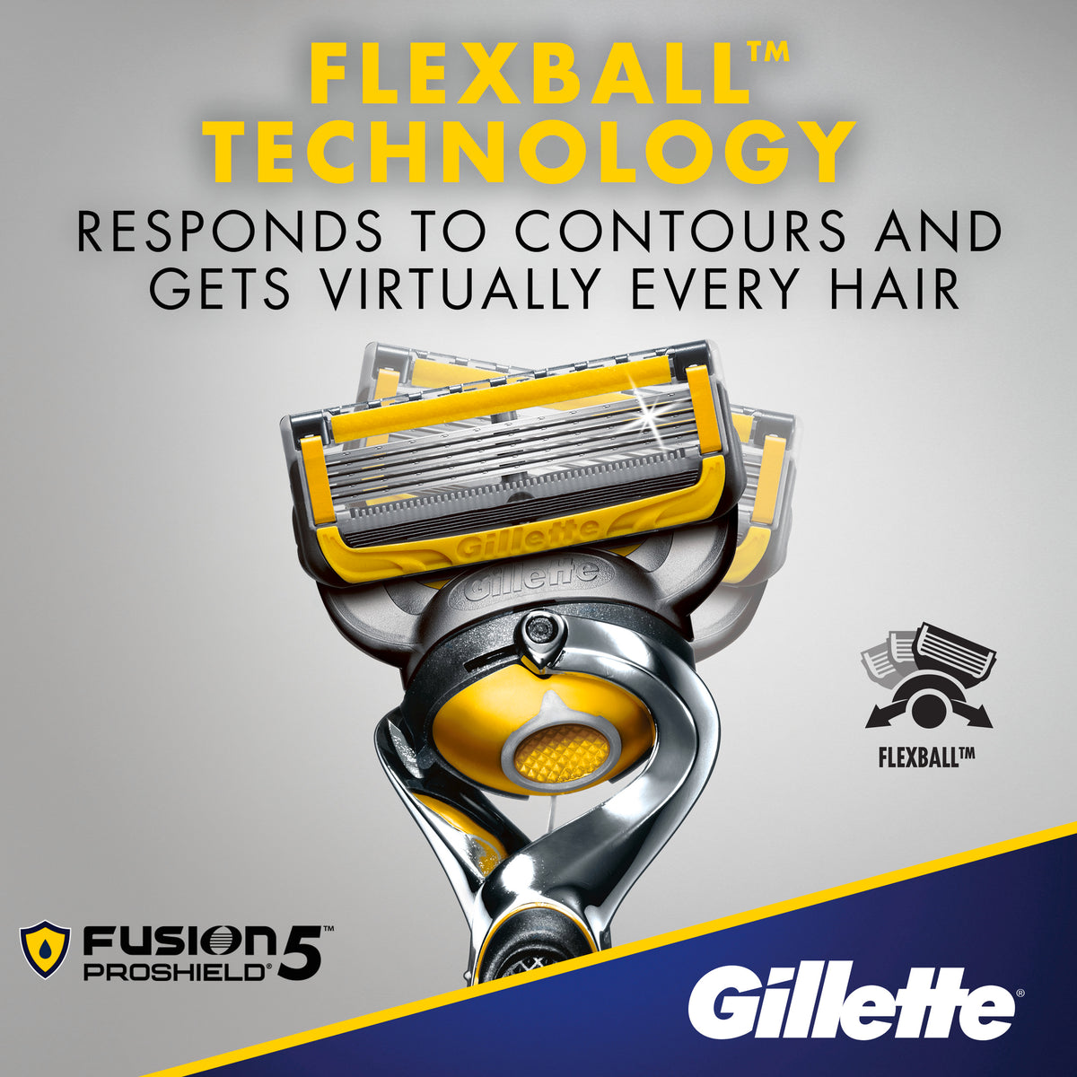 GILLETTE Fushion Proshield Razor 1
