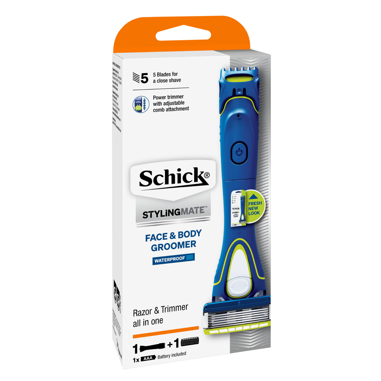 Schick Hydro 5 4-in1 Groomer Razor