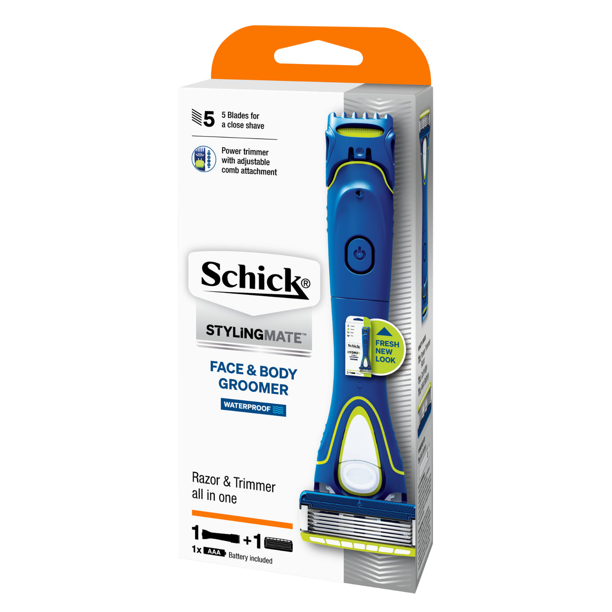 Schick Hydro 5 4-in1 Groomer Razor
