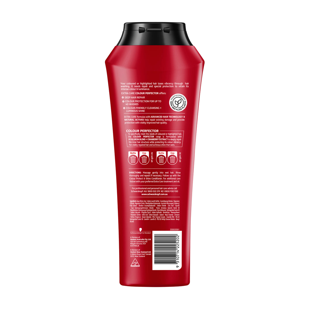 SCHWARZKOPF EXTRA CARE Colour Per Prot Spoo 400ml