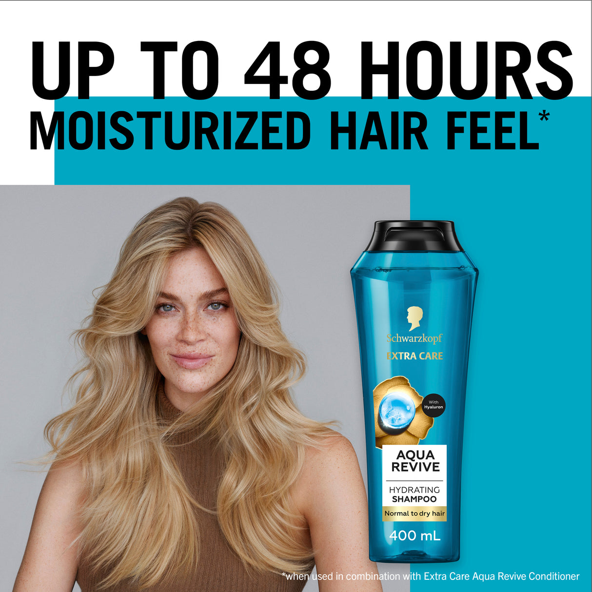 SCHWARZKOPF EXTRA CARE Aqua Revive M/Spoo 400ml