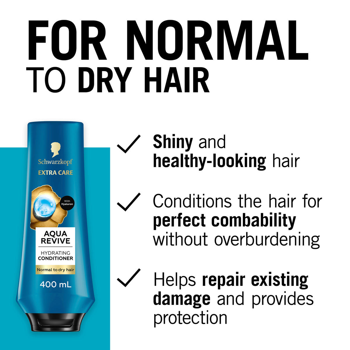 SCHWARZKOPF EXTRA CARE Aqua Revive Moist CON 400ml