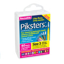 Piksters Interdental Brushes Size 3 Yellow 40pk