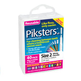Piksters Interdental Brushes Size 2 White 40pk