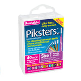Piksters Interdental Brushes 0.70mm Purple Strt 40