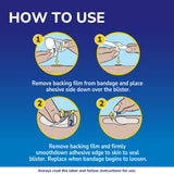 Scholl Blister Shield Plasters Assorted 5pk