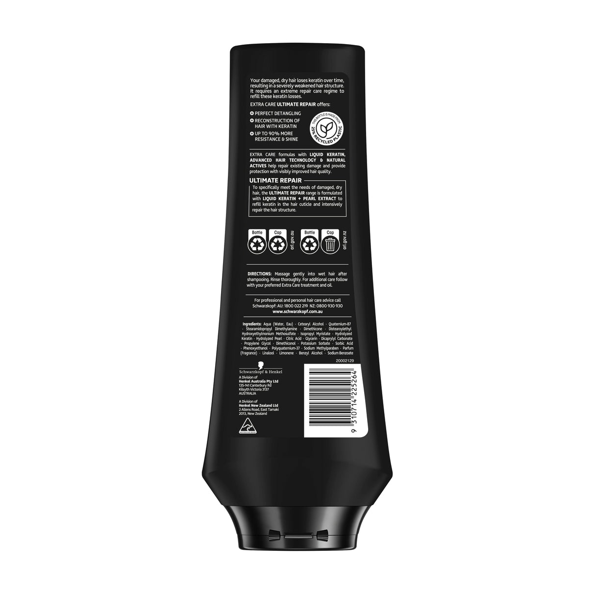 Schwarzkopf Extra Care Ultra Repair Strength Conditioner 400ml