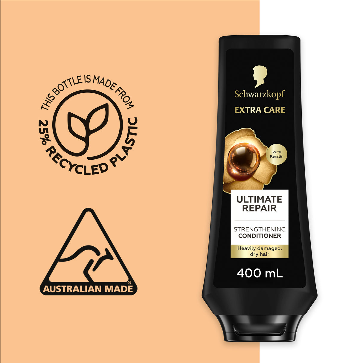 Schwarzkopf Extra Care Ultra Repair Strength Conditioner 400ml