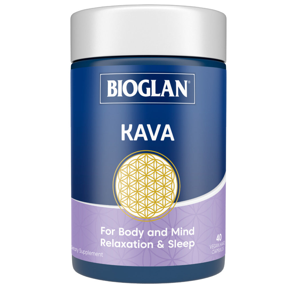Bioglan Kava 40 Capsules