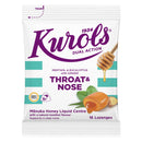 Kurols Dual Action Lozenges Menthol and Gin 16 Lozenges