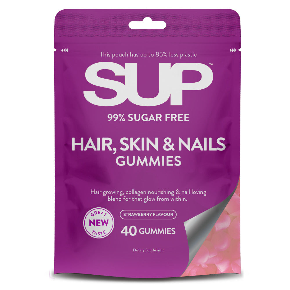 SUP Hair Skin Nail Gummies 40S