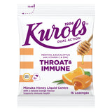 Kurols Dual Action Throat &Immune Lozenges 16s