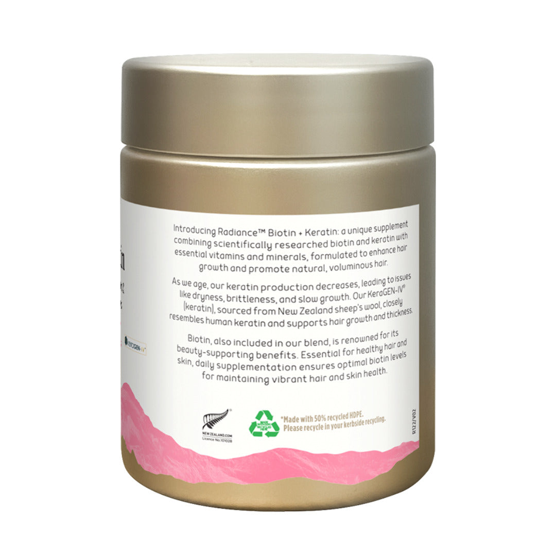 Radiance Biotin + Keratin Capsules 50