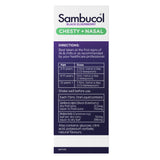 Sambucol Black Elderberry Kids Chesty + Nasal Soothing Syrup 120ml